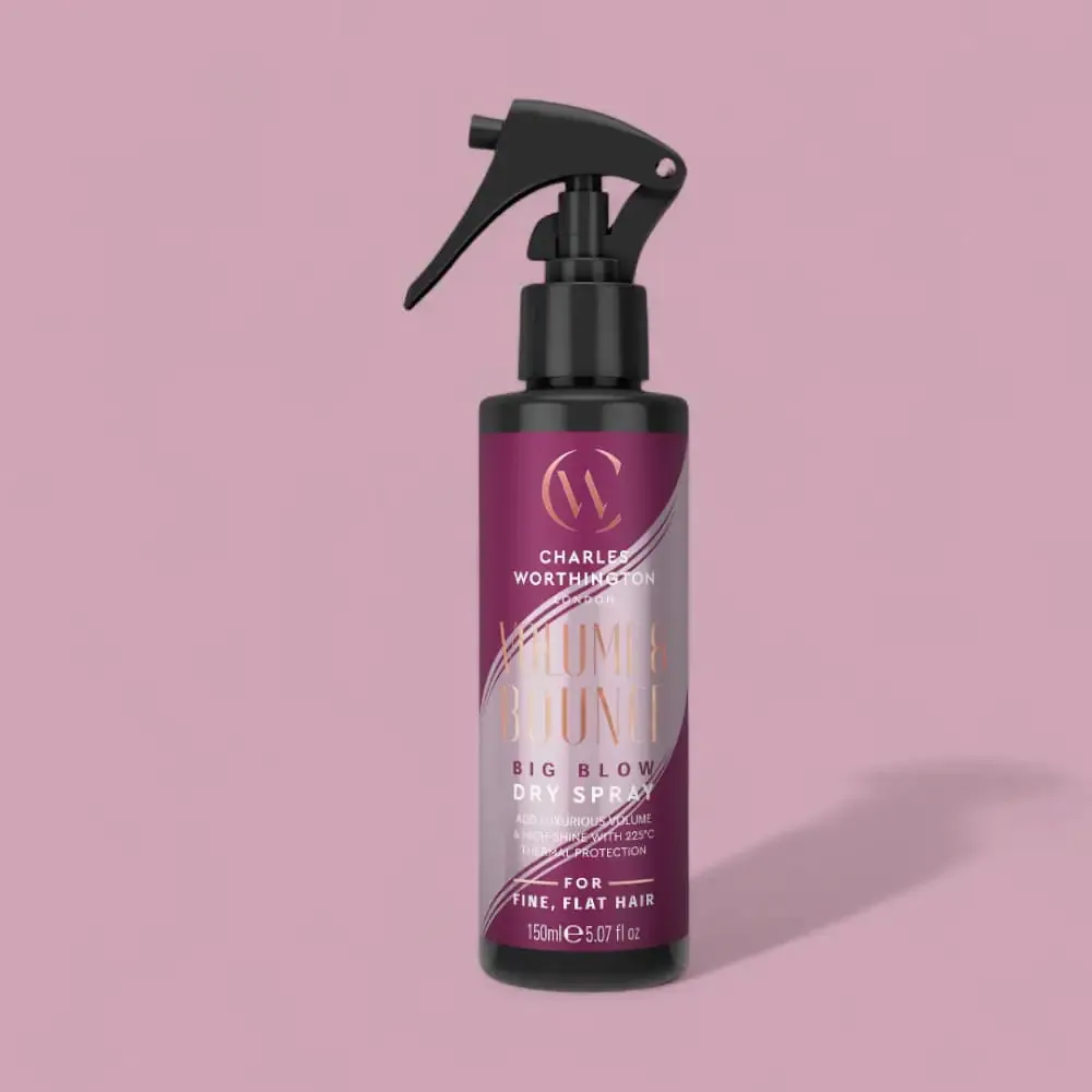 Charles Worthington Volume & Bounce Big Blow Dry Spray 150ml